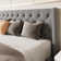 Hilbert Upholstered Low Profile Platform Bed Frame with Headboard