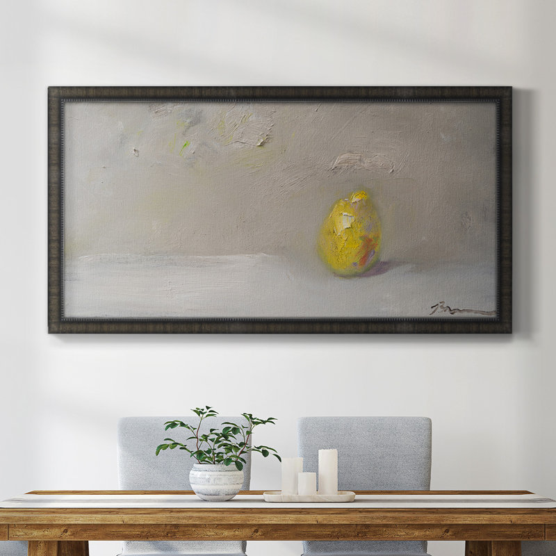 Citron vert - Reproduction d'un seul cadre photo sur toile, H 25 po x l 45 po x P 1 po