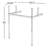 Copeland Wall Mounted Bathroom Vanity Frame-2112873711