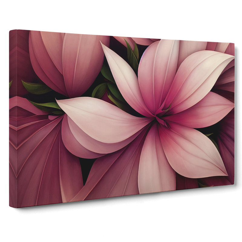 Dreamy Flower - Wrapped Canvas, 50cm H x 76cm W x 3cm D