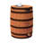 Good Ideas Rain Wizard Whiskey Style Rain Barrel with Overflow and Spigot-98666726-98666720