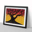 An Abstract Tree - Framed Print-1990477194-1990477197