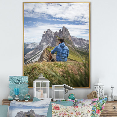 " Mountain Hiking Views Tranquility I "
