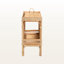 Console de style bohémien moderne en rotin brun de H 29,79 po x l 39,06 po x P 14,5 po Quimby
