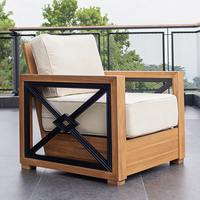Scottsdale Teak Patio Chair with Cushions