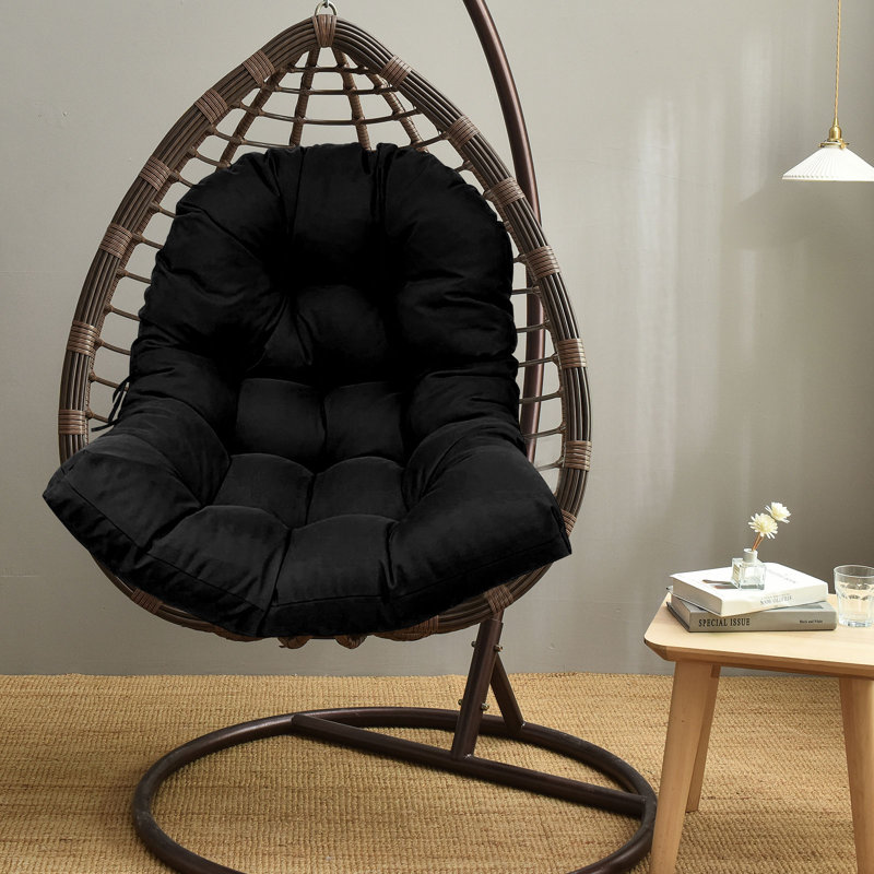 Outdoor Seat/Back Cushion, Black