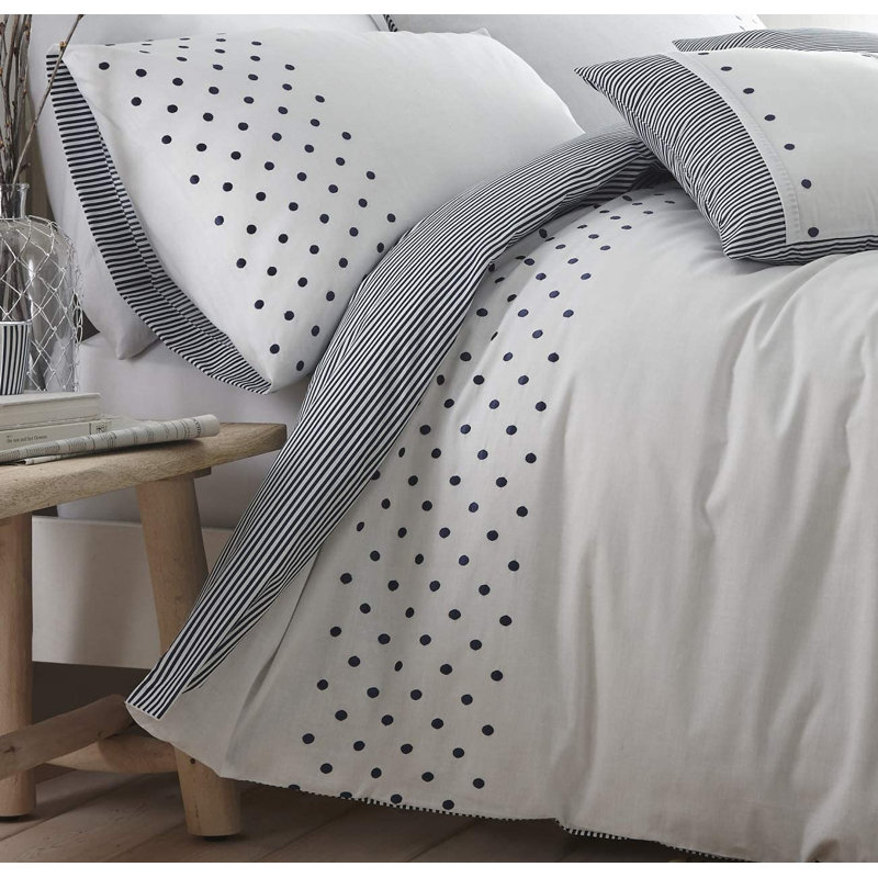 Gray 64 TC Duvet Cover Set, Kingsize Duvet Cover + 2 Standard Pillowcases