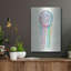 Bungalow rose «Dream in Color» par Rachel Caldwell, art mural en métal-976072913