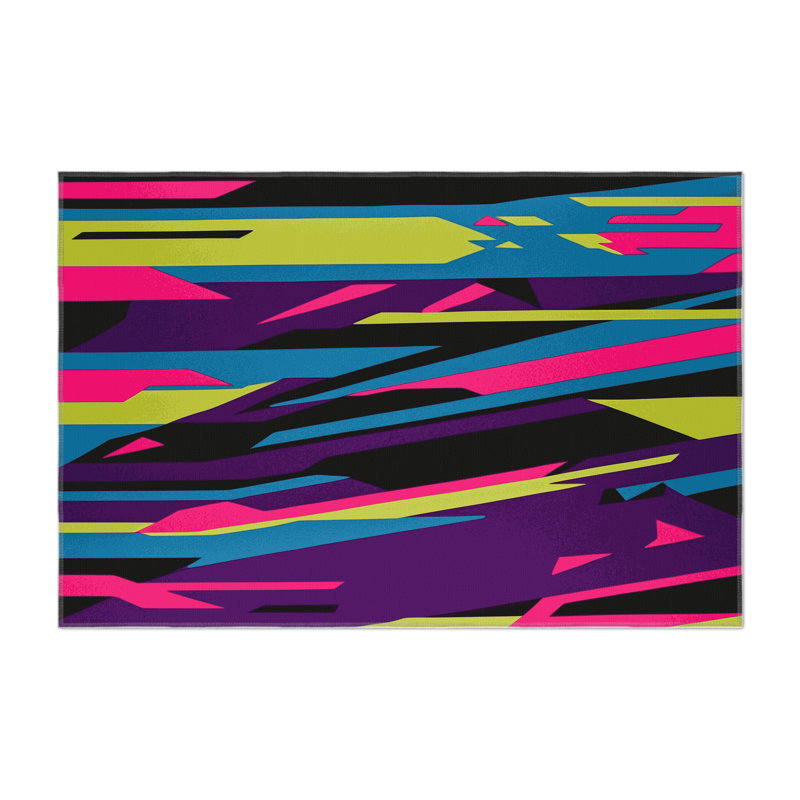 Luminous Stride Indoor And Outdoor Area Rug, Rectangle 9' x 12'