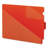 Smead® Vinyl Outguides With Diagonal-Cut Pockets PVC / Vinyl Open