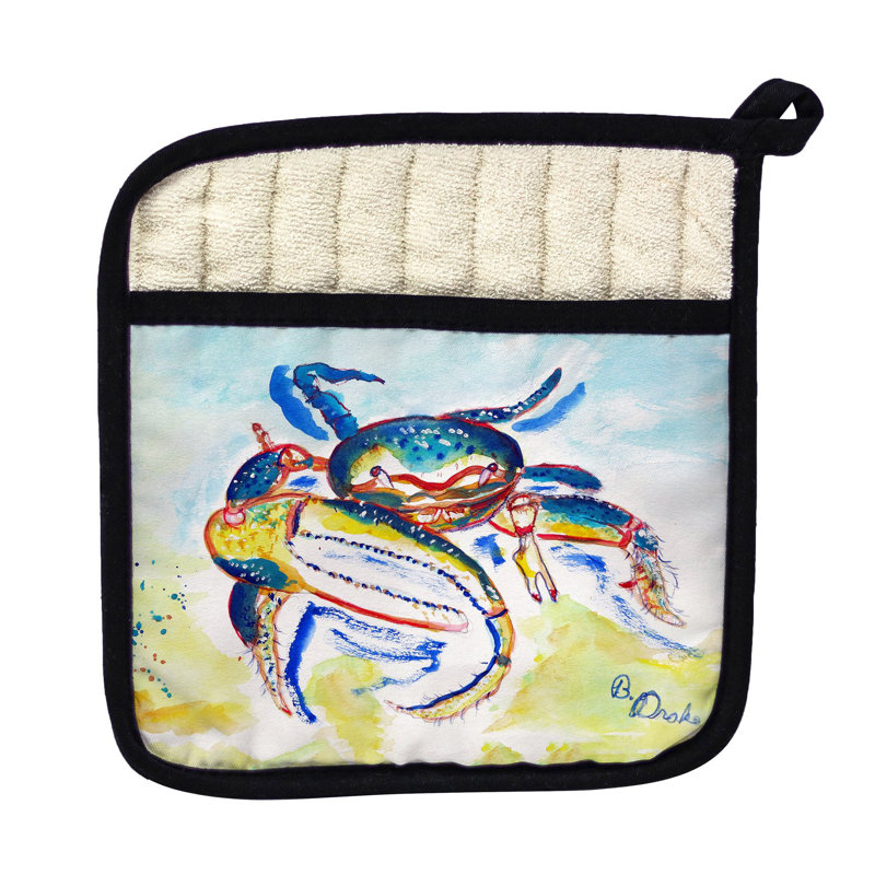 Cuisinier poignée crabe betsy drake interiors fiddler
