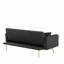 Futon-lit convertible pliant, canapé-lit pour un espace de vie compact