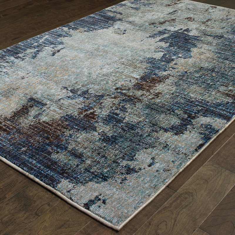 Knox Abstract Indoor Rug, Rectangle 1'10" x 3'2"