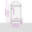 Gate with Gate in Grey-1592315800