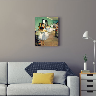 The Dance Class by Edgar Degas The World Classic Art Reproductions, Giclee Canvas Prints Wall Art for Home Decor
