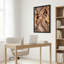 «Swirling Rock Layers in Earth Tones», art mural sur toile-133911469
