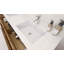 Évier double de salle de bain autoportante Rheana 72 po avec lavabo en acrylique renforcé-1691994505
