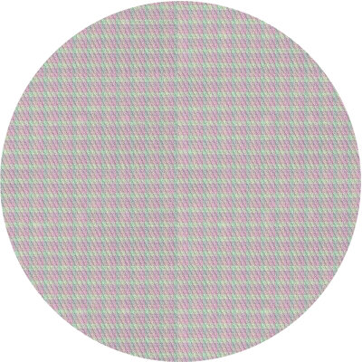 Tapis décoratif rose géométrique Sansa