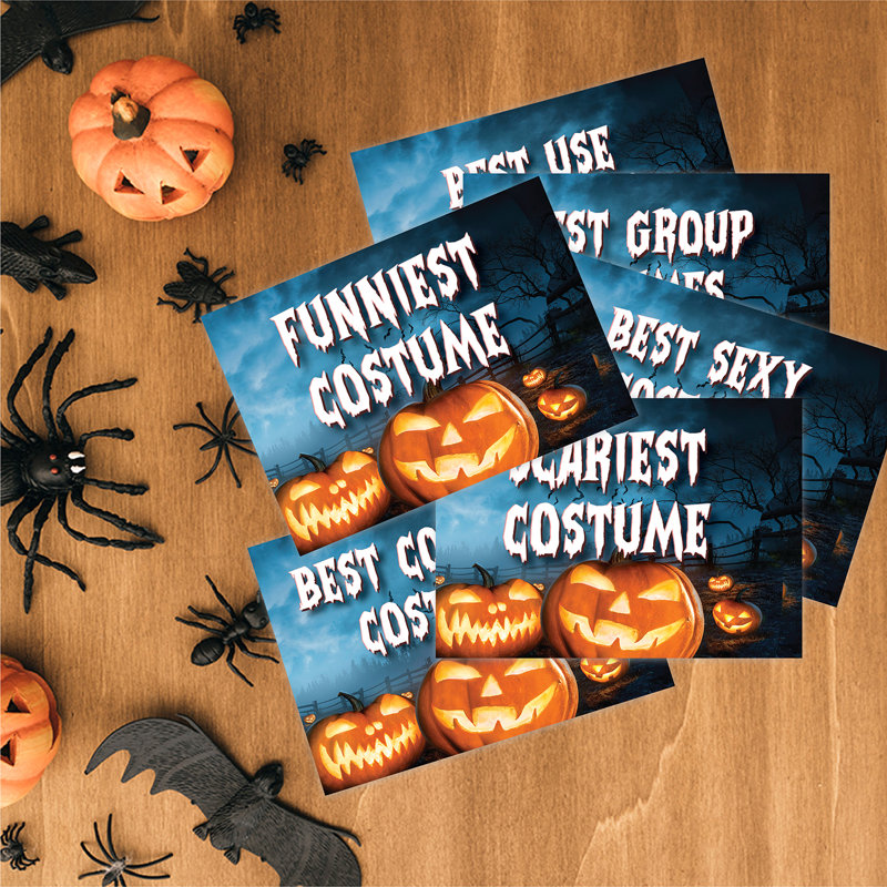 Koyal Wholesale Paper Halloween Thank You Cards for 12 Guests | Wayfair