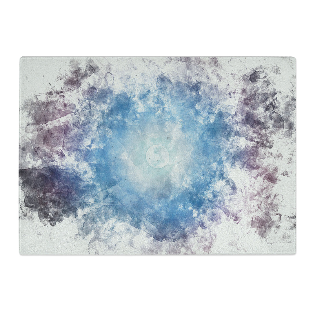 Tempered Glass Moon in the Sky Chopping Board