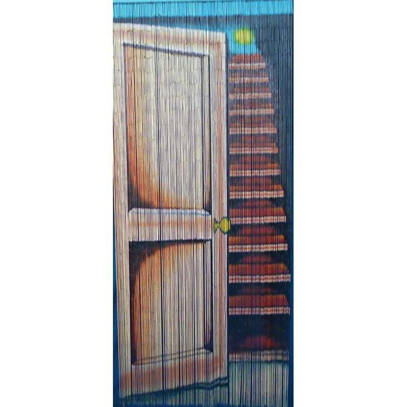 Bamboo Sheer Curtain Single Panel