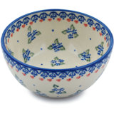 Daisy Dollops Stoneware Rice Bowl