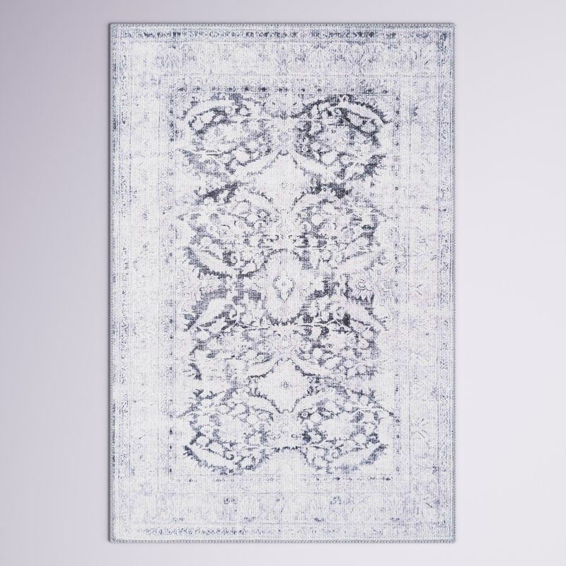 Heyde Chenille Oriental Indoor Rug, Rectangle 2' x 3'