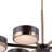 Candelaria 7 - Light Steel Dimmable Sputnik Sphere Chandelier