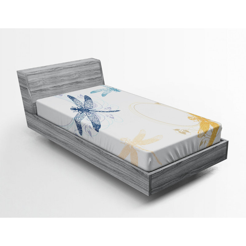Microfiber Fitted Sheet, Twin Fitted Sheet