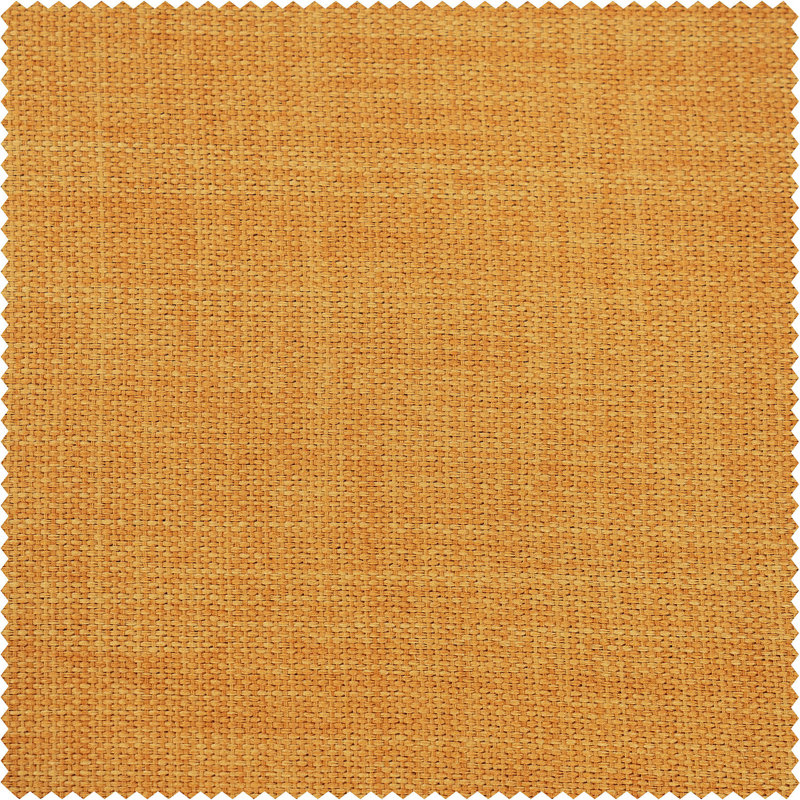 Ottis Faux Linen Room Darkening Curtain Panel, Dandelion Gold, 50" W x 108" L