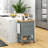 HOMCOM Utility Kitchen Cart-1434524702
