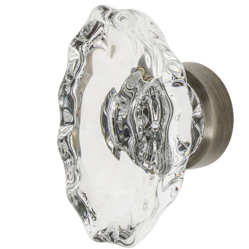 Chateau 1.75" Novelty Oval Knob, Antique Pewter