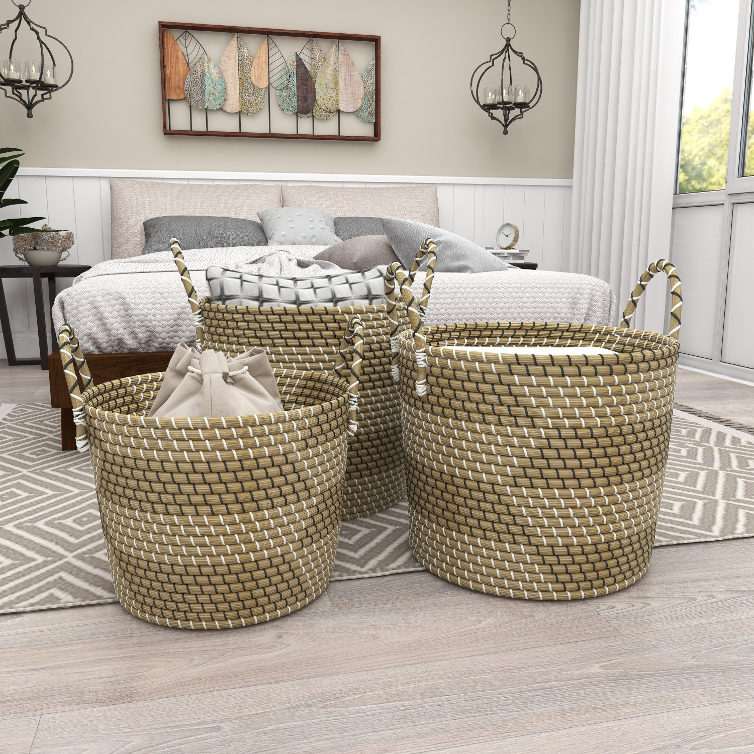 AllModern Seagrass Basket - Thumbnail 3