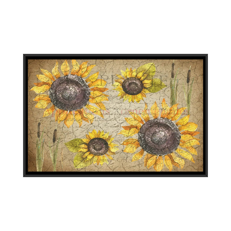 Sunflower Day by Kimberly Allen - Painting on Canvas