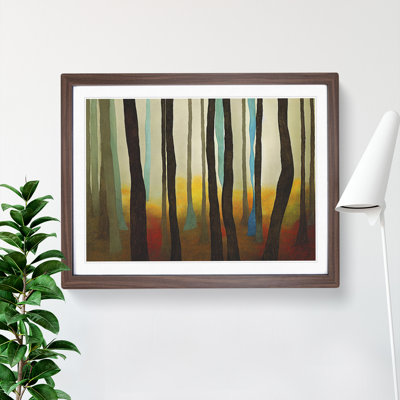 Abstract Spring Forest Vol.3 - Framed Print