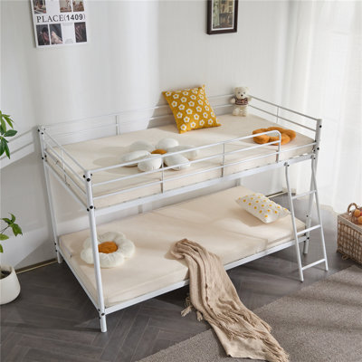 Twin Over Twin Low Profile Junior Bunk Bed