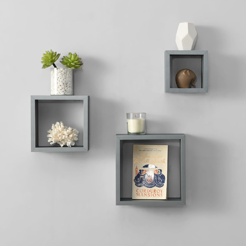 Chakiya 3 Piece Floating Shelf Set