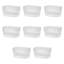 Ensemble de bacs de rangement en plastique