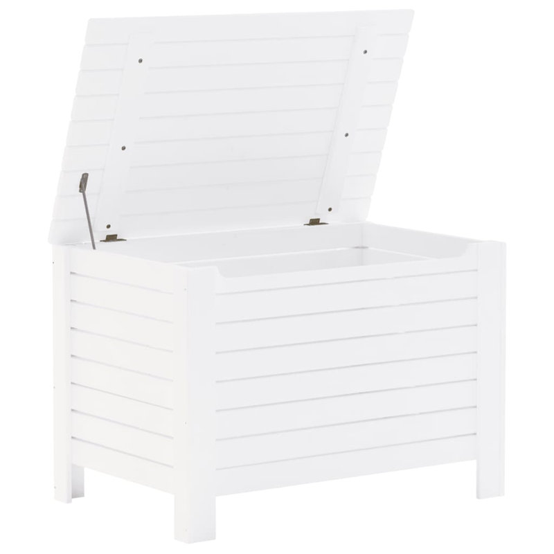 Camp Trunk / Footlocker, White