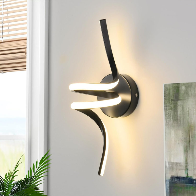 Wall lamp indoor LED wall light modern: wall lamp for staircase hallway living room bedroom balcony design aluminum wall lighting - 7W warm white 3000K