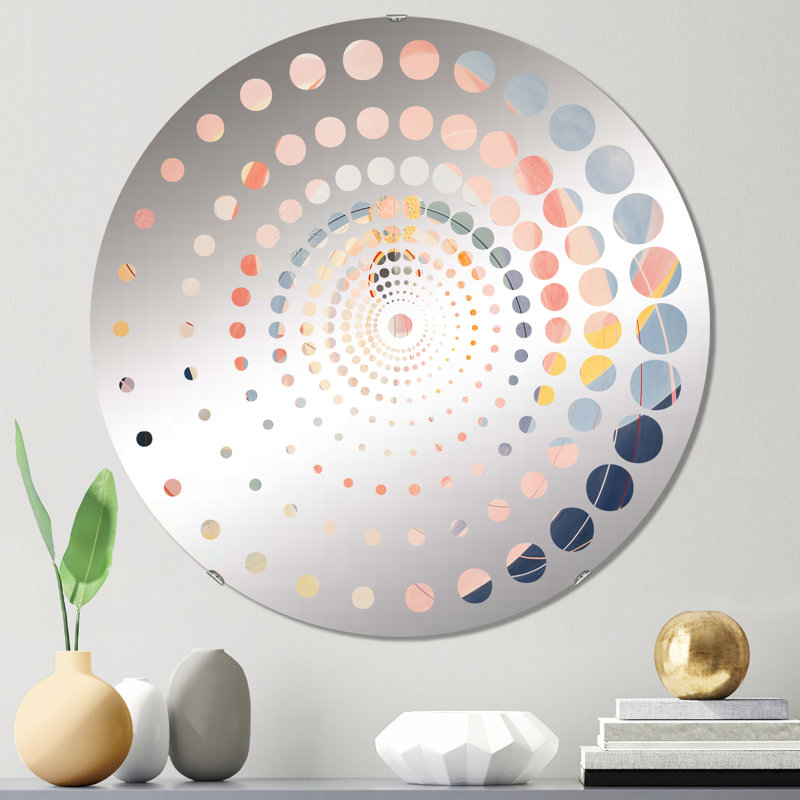 Miroir mural Devyne, 23,6 po x 23,6 po