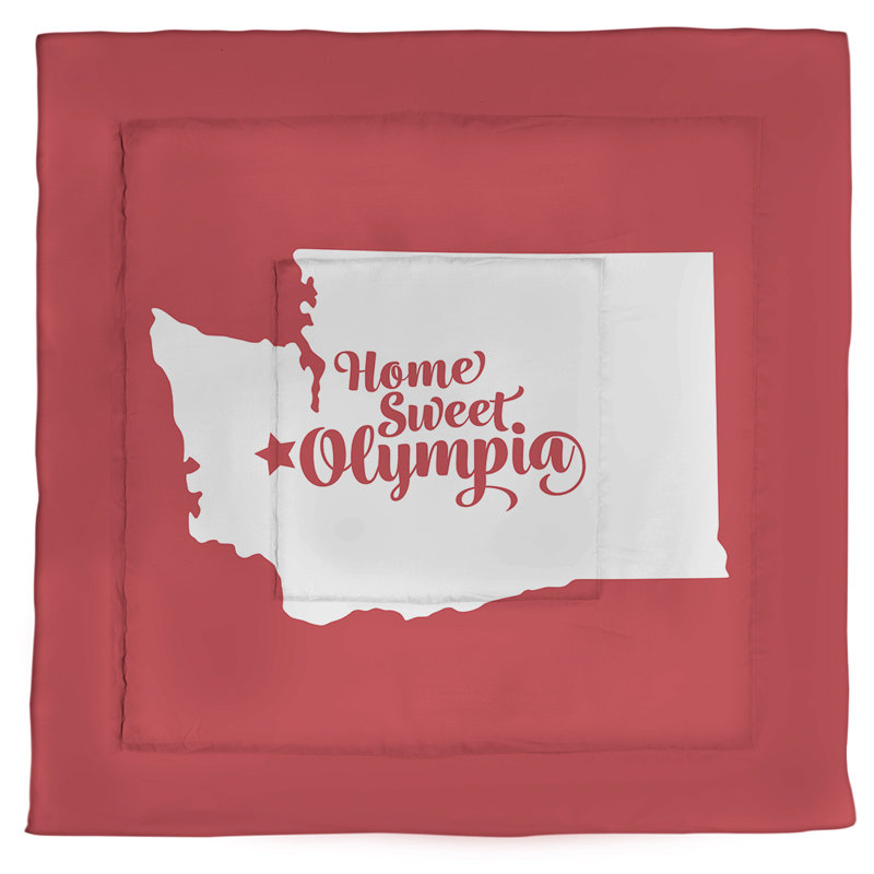 Polyester Comforter, Red