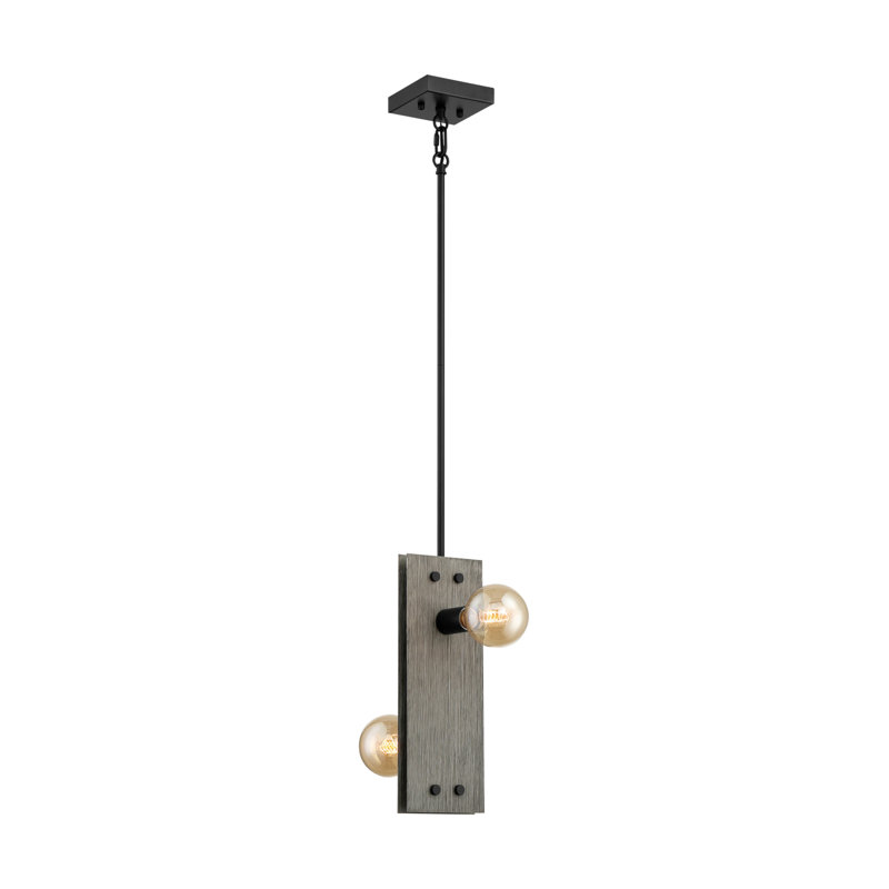 Baldhart 2 - Light Unique/Statement Pendant, Black