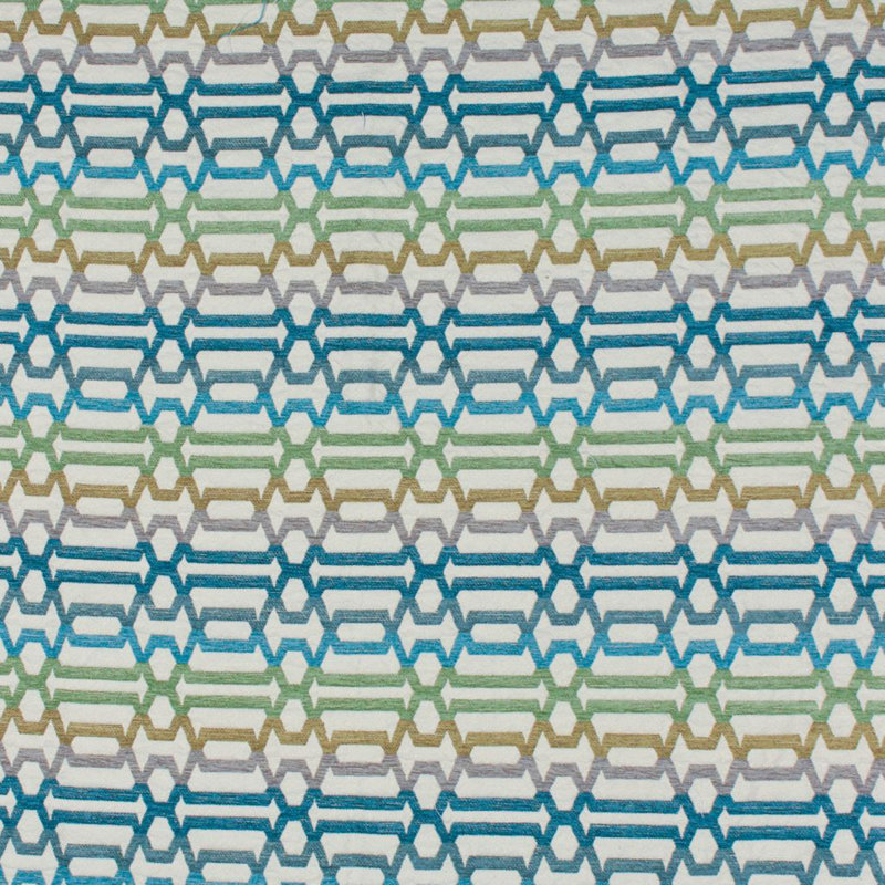 Inspired Living Festival Trellis Fabric, Carnival