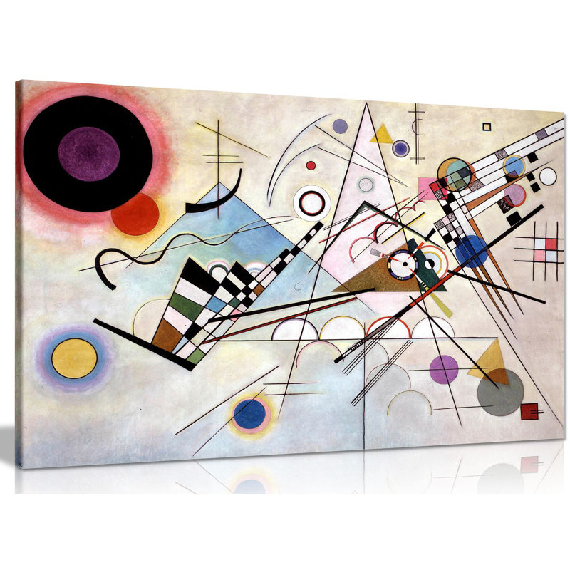 Wassily Kandinsky Composition Viii - Wrapped Canvas Print, 41cm H x 61cm W