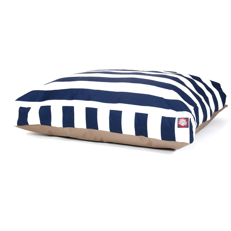 Lit pour animaux Majestic, Bleu marine, Petit (l 20 po x P 27 po x H 4 po)