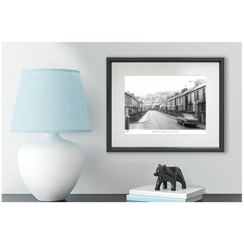 Aberfan, Aberfan Road C1965 by Francis Frith - Single Picture Frame Print, 60cm H x 80cm W x 2.3cm D