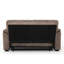 Aalaysha 2 Seater Faux Leather Sofa Bed-819832316