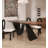 Solid Wood Dining Table with Creative Table Legs in Medieval Style-946744690