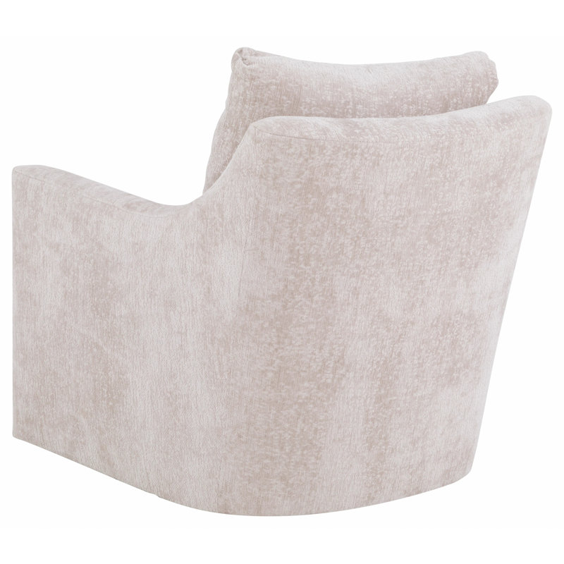 Chaise pivotante Teddi, Lin 3152, Amande chamois